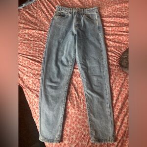 Princess Polly Straight Leg Jeans